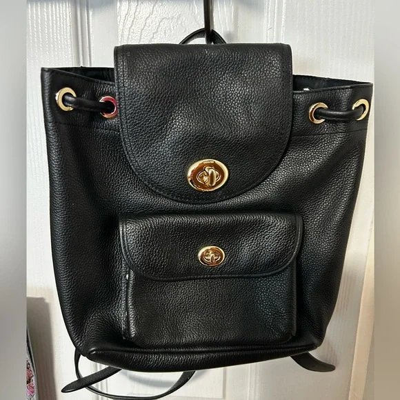 Coach | Bags | Coach Mini Turnlock Rucksack Backpack In  display picture 2